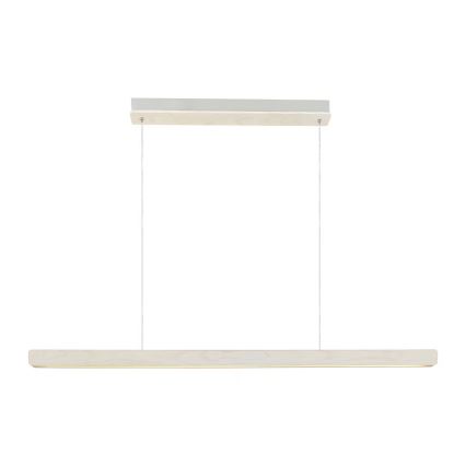 Nordlux - LED Stmívatelný lustr na lanku ILGAS LED/47W/230V 3000K bílá/jasan