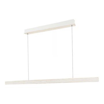 Nordlux - LED Stmívatelný lustr na lanku ILGAS LED/47W/230V 3000K bílá/jasan