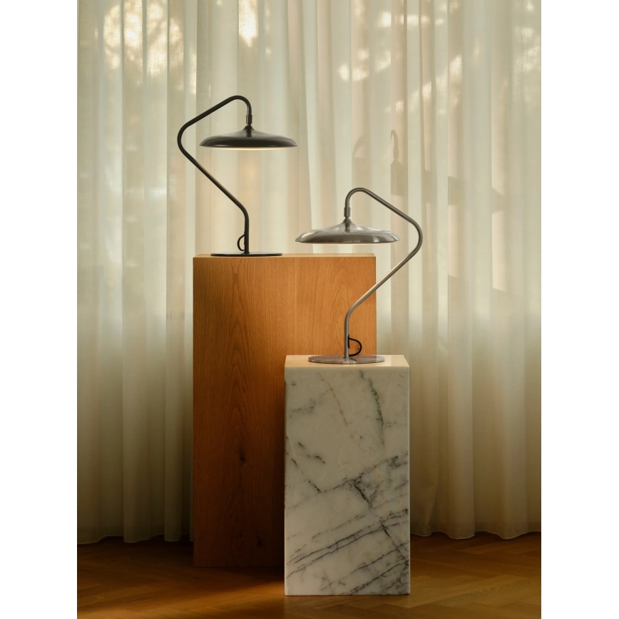 Nordlux - LED Stolní lampa ARTIST LED/15W/230V nerez