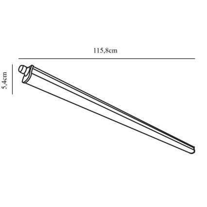 Nordlux - LED Technické svítidlo WESTPORT LED/39W/230V 4000K IP65