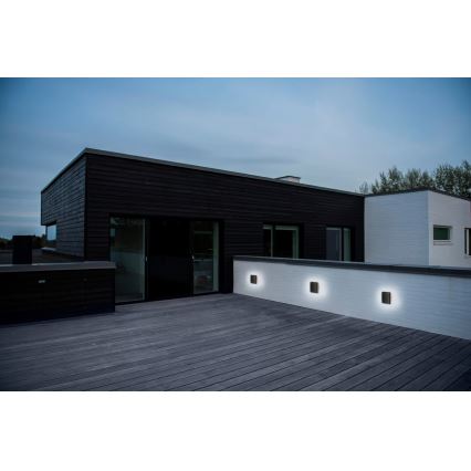 Nordlux - LED Venkovní nástěnné svítidlo ARTEGO LED/7,2W/230V 3000K IP54 černá