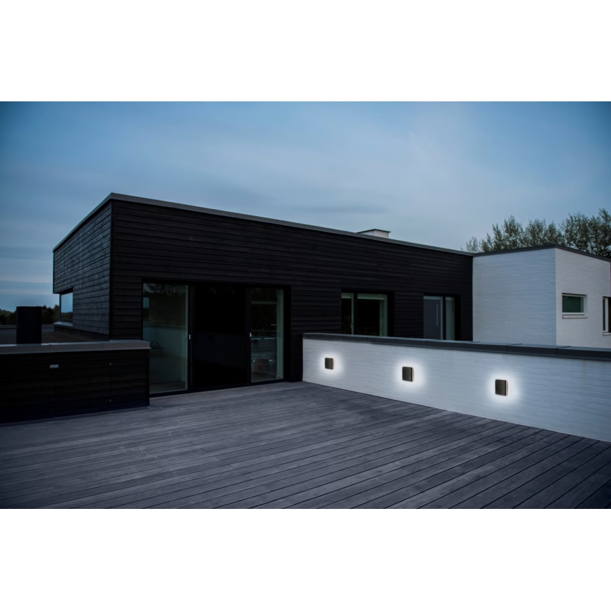 Nordlux - LED Venkovní nástěnné svítidlo ARTEGO LED/7,2W/230V 3000K IP54 černá
