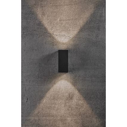 Nordlux - LED Venkovní nástěnné svítidlo ASBOL LED/13,3W/230V 3000K IP44 černá