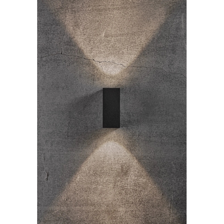 Nordlux - LED Venkovní nástěnné svítidlo ASBOL LED/13,3W/230V 3000K IP44 černá