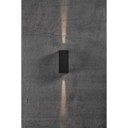 Nordlux - LED Venkovní nástěnné svítidlo ASBOL LED/13,3W/230V 3000K IP44 černá