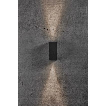 Nordlux - LED Venkovní nástěnné svítidlo ASBOL LED/13,3W/230V 3000K IP44 černá