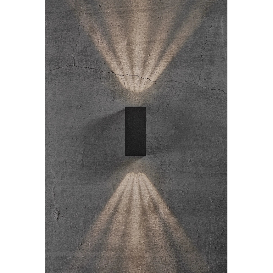Nordlux - LED Venkovní nástěnné svítidlo ASBOL LED/13,3W/230V 3000K IP44 černá