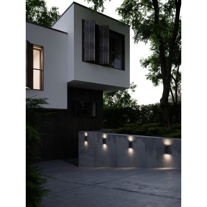 Nordlux - LED Venkovní nástěnné svítidlo ASBOL LED/13,3W/230V 3000K IP44 černá