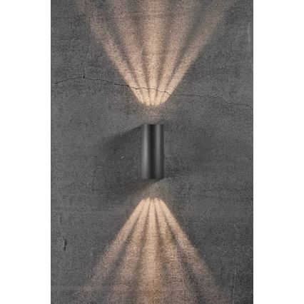 Nordlux - LED Venkovní nástěnné svítidlo ASBOL LED/13,3W/230V 3000K IP44 černá