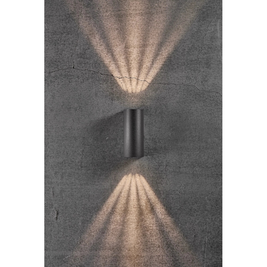 Nordlux - LED Venkovní nástěnné svítidlo ASBOL LED/13,3W/230V 3000K IP44 černá