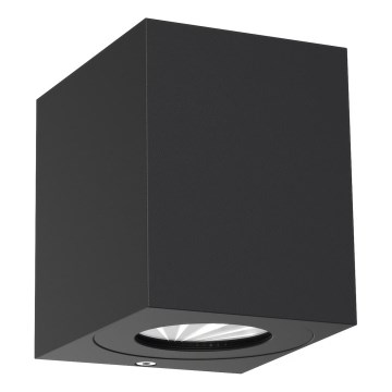 Nordlux - LED Venkovní nástěnné svítidlo CANTO 2xLED/5,5W/230V IP44 černá