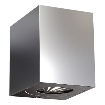 Nordlux - LED Venkovní nástěnné svítidlo CANTO 2xLED/5,5W/230V IP44 nerez
