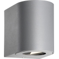 Nordlux - LED Venkovní nástěnné svítidlo CANTO 2xLED/5,5W/230V IP44 šedá