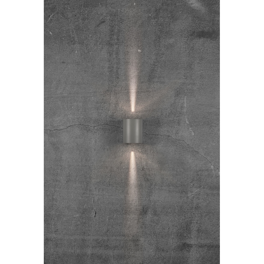 Nordlux - LED Venkovní nástěnné svítidlo CANTO 2xLED/5,5W/230V IP44 šedá