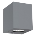 Nordlux - LED Venkovní nástěnné svítidlo CANTO 2xLED/5,5W/230V IP44 šedá