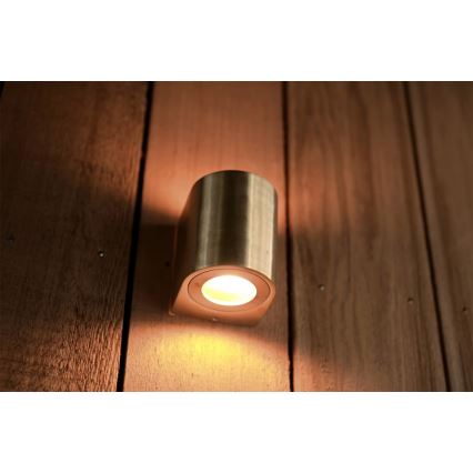 Nordlux - LED Venkovní nástěnné svítidlo CANTO 2xLED/5,5W/230V IP44 zlatá