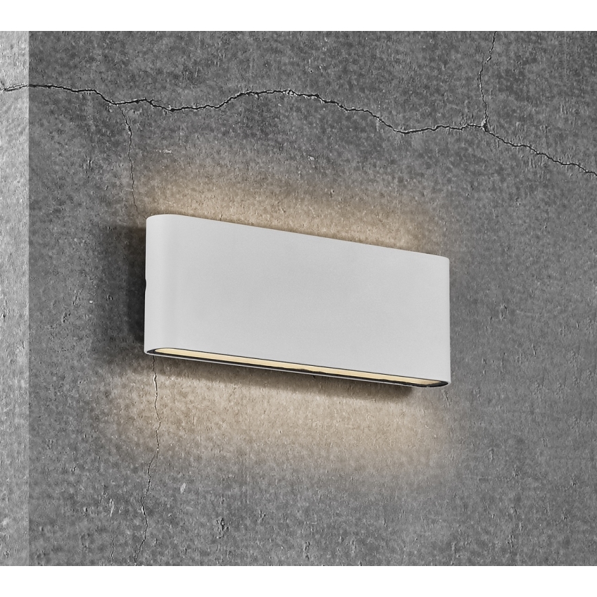 Nordlux - LED Venkovní nástěnné svítidlo KINVER LED/10W/230V IP54 bílá