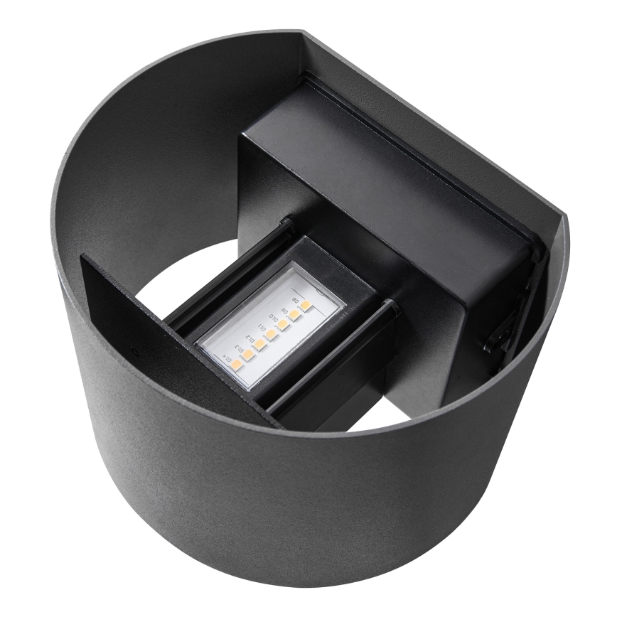 Nordlux - LED Venkovní nástěnné svítidlo MILDA LED/4,9W/230V IP44 antracit