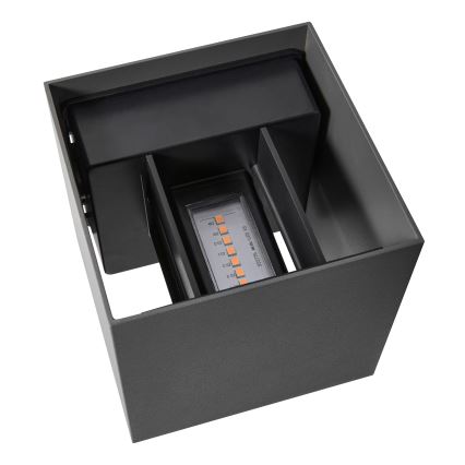 Nordlux - LED Venkovní nástěnné svítidlo MILDA LED/4,9W/230V IP44 antracit