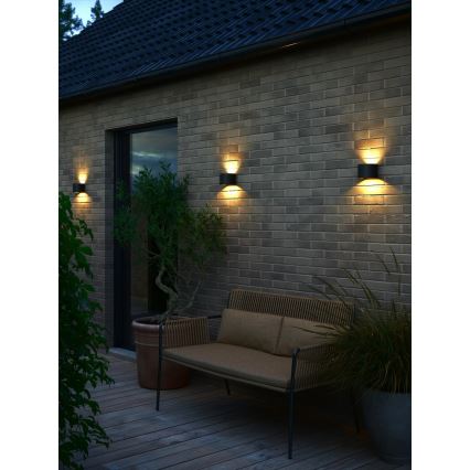 Nordlux - LED Venkovní nástěnné svítidlo MILDA LED/4,9W/230V IP44 černá