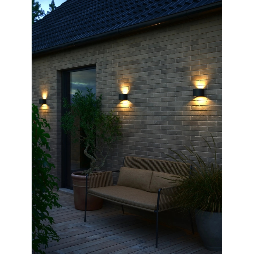 Nordlux - LED Venkovní nástěnné svítidlo MILDA LED/4,9W/230V IP44 černá