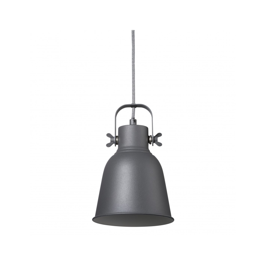 Nordlux - Lustr na lanku ADRIAN 1xE27/25W/230V pr. 16 cm antracit