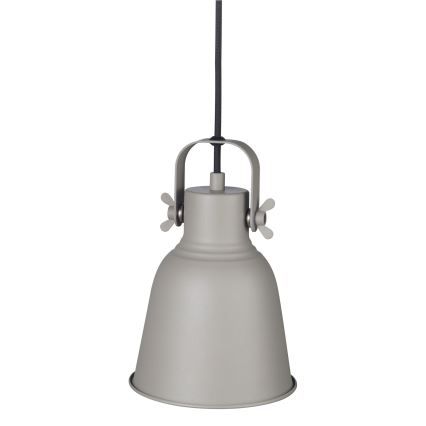 Nordlux - Lustr na lanku ADRIAN 1xE27/25W/230V pr. 16 cm šedá