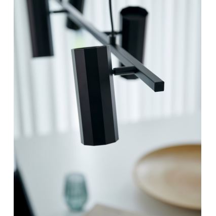Nordlux - Lustr na lanku ALANIS 4xGU10/15W/230V černá