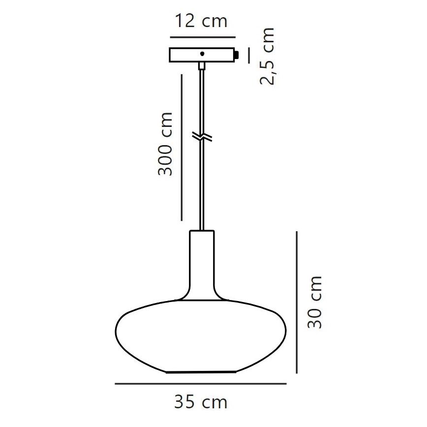 Nordlux - Lustr na lanku ALTON 1xE27/60W/230V černá