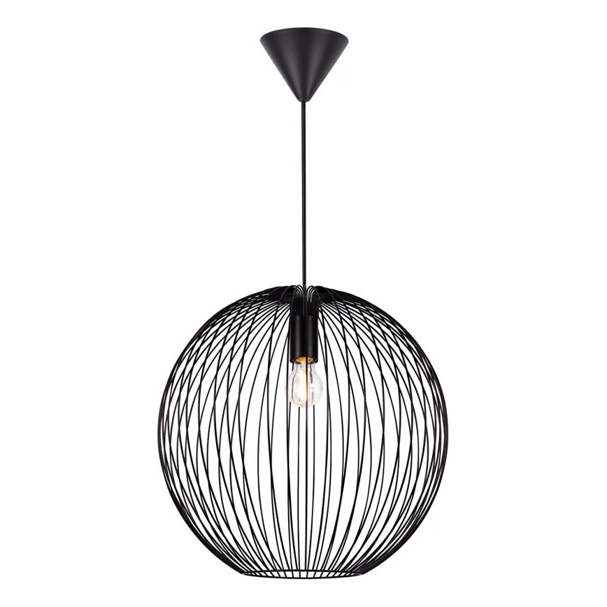 Nordlux - Lustr na lanku BERONI 1xE27/60W/230V černá