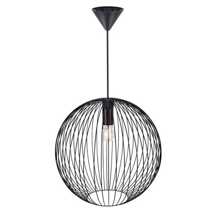 Nordlux - Lustr na lanku BERONI 1xE27/60W/230V černá