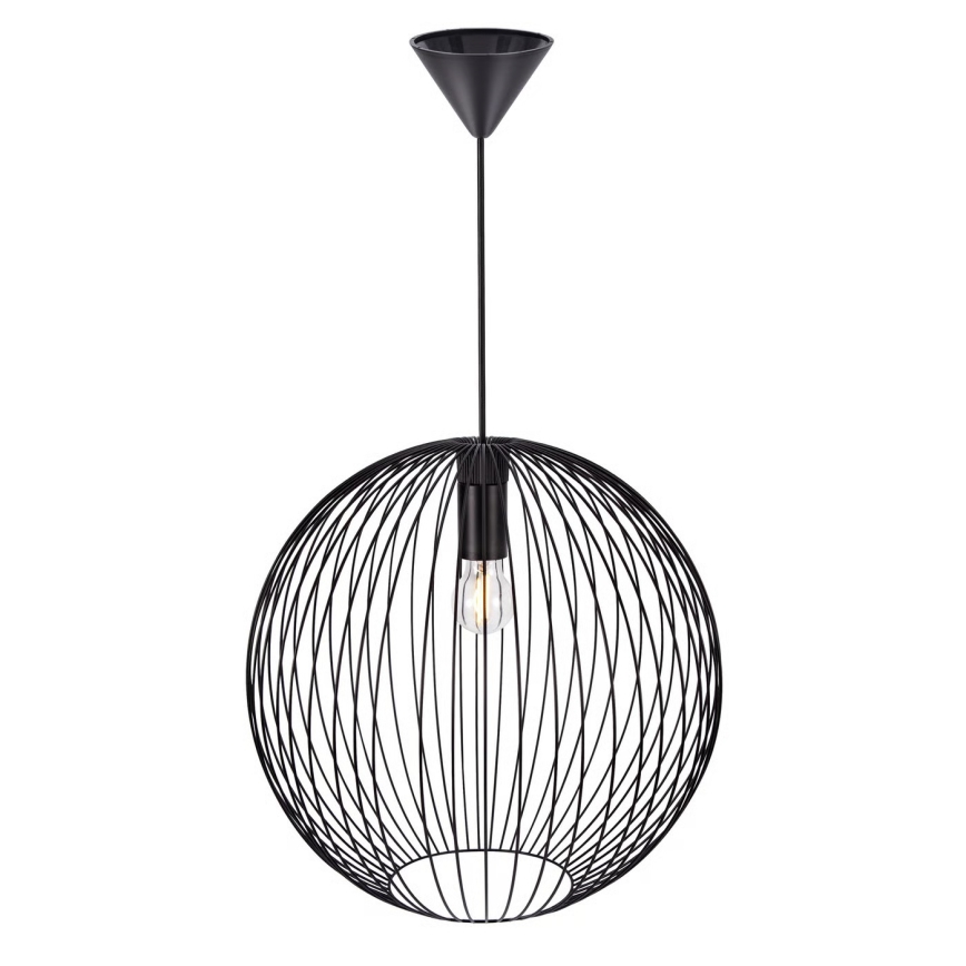 Nordlux - Lustr na lanku BERONI 1xE27/60W/230V černá