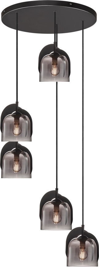 Nordlux - Lustr na lanku BOSHI 5xE14/40W/230V