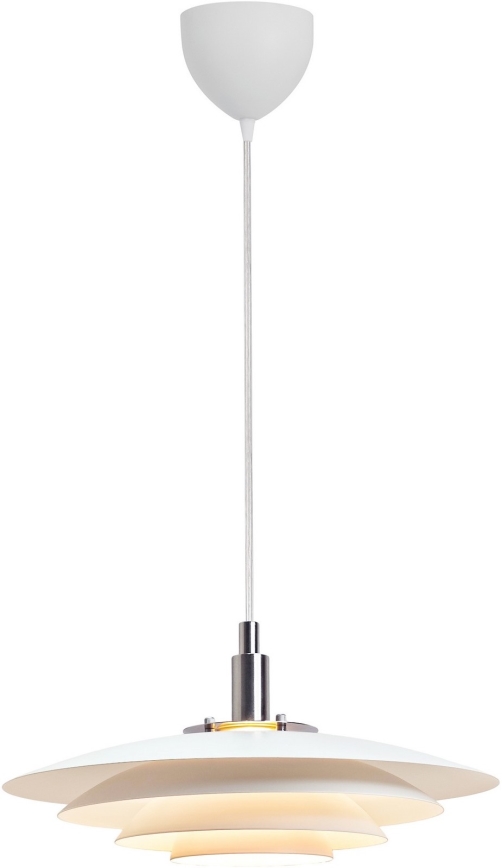 Nordlux - Lustr na lanku BRETAGNE 1xG9/25W/230V bílá