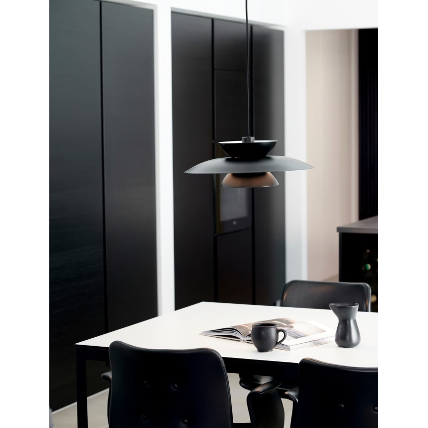 Nordlux - Lustr na lanku CARMEN 1xE27/40W/230V černá