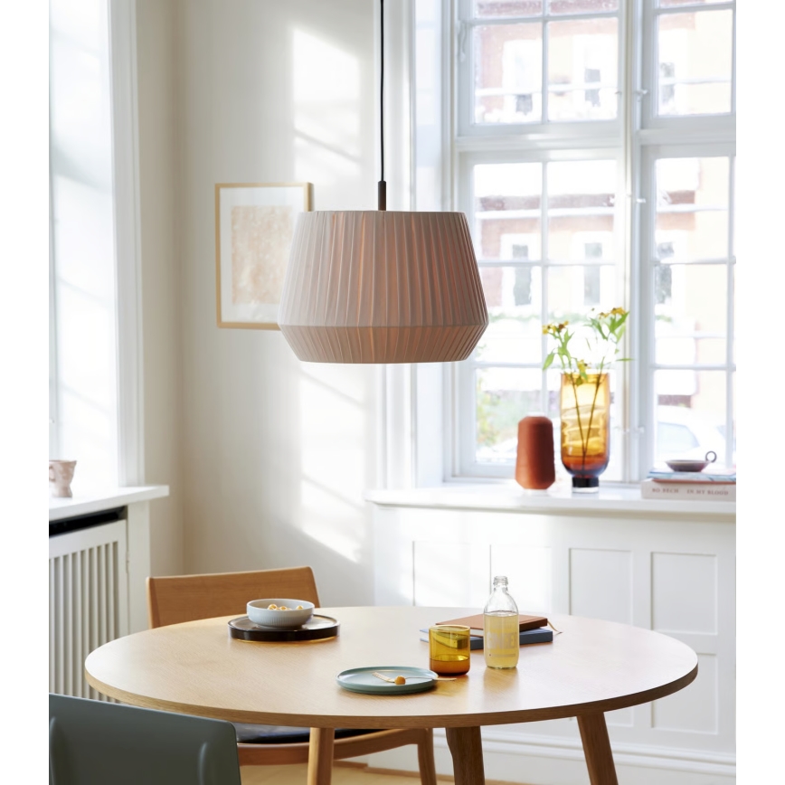Nordlux - Lustr na lanku DICTE 1xE27/60W/230V pr.40 cm béžová