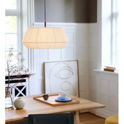 Nordlux - Lustr na lanku DICTE 1xE27/60W/230V pr. 53 cm bílá