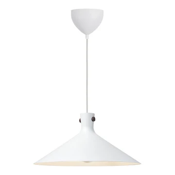 Nordlux - Lustr na lanku DORINA 1xE27/60W/230V bílá pr. 45 cm