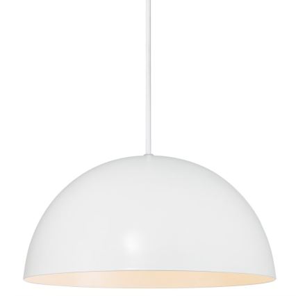 Nordlux - Lustr na lanku ELLEN 1xE27/40W/230V pr. 30 cm bílá