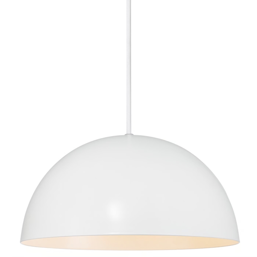 Nordlux - Lustr na lanku ELLEN 1xE27/40W/230V pr. 30 cm bílá