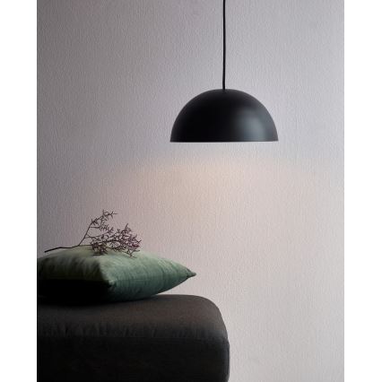 Nordlux - Lustr na lanku ELLEN 1xE27/40W/230V pr. 30 cm černá