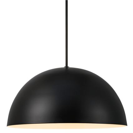 Nordlux - Lustr na lanku ELLEN 1xE27/40W/230V pr. 30 cm černá