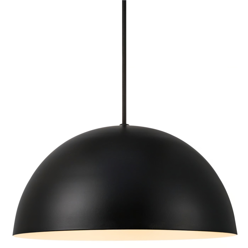 Nordlux - Lustr na lanku ELLEN 1xE27/40W/230V pr. 30 cm černá
