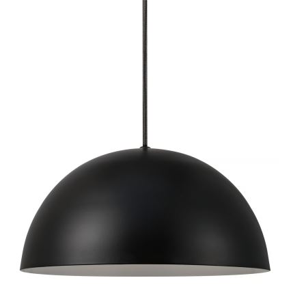 Nordlux - Lustr na lanku ELLEN 1xE27/40W/230V pr. 30 cm černá