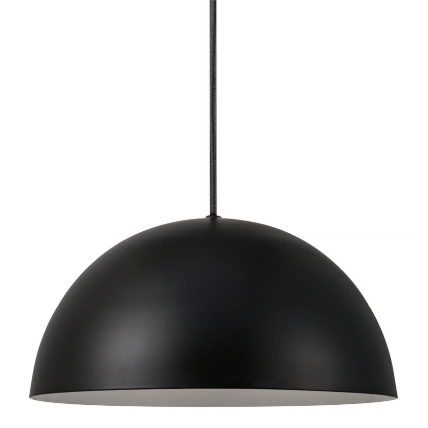 Nordlux - Lustr na lanku ELLEN 1xE27/40W/230V pr. 30 cm černá