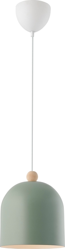 Nordlux - Lustr na lanku GASTON 1xE27/40W/230V zelená/bílá