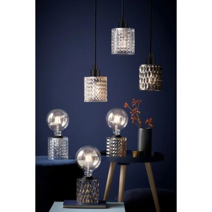 Nordlux - Lustr na lanku HOLLYWOOD 1xE27/60W/230V čirá