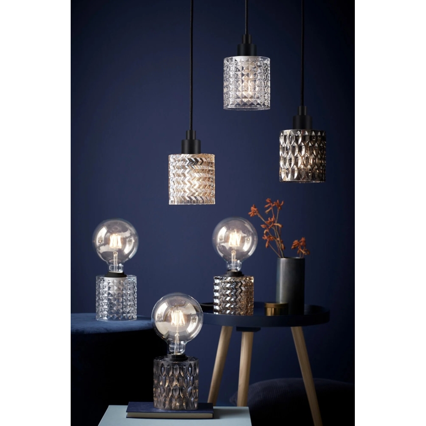 Nordlux - Lustr na lanku HOLLYWOOD 1xE27/60W/230V čirá