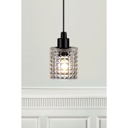 Nordlux - Lustr na lanku HOLLYWOOD 1xE27/60W/230V čirá