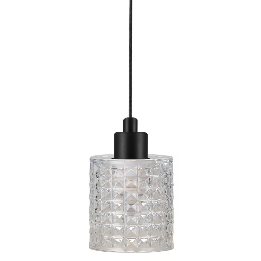 Nordlux - Lustr na lanku HOLLYWOOD 1xE27/60W/230V čirá